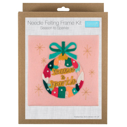 Trimits | Needle Felting Frame Kit | Season To Sparkle - TCK042