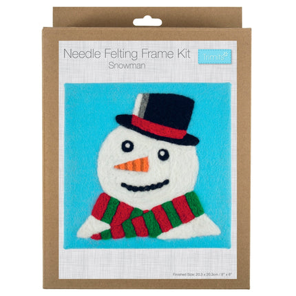 Trimits | Needle Felting Frame Kit | Snowman - TCK014