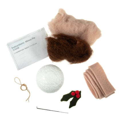 Trimits | Needle Felting Kit | Mince Pie - TCK038