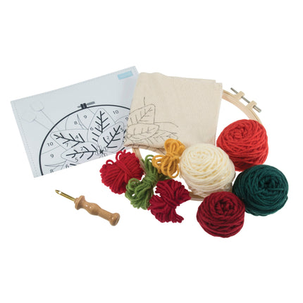 Trimits | Punch Needle Kit | Poinsettia - GCK123