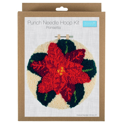 Trimits | Punch Needle Kit | Poinsettia - GCK123