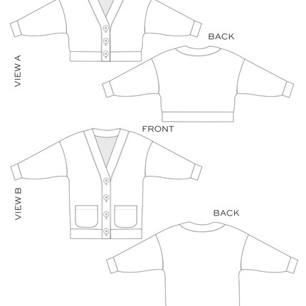 True Bias - Marlo Sweater / Cardigain - marlo