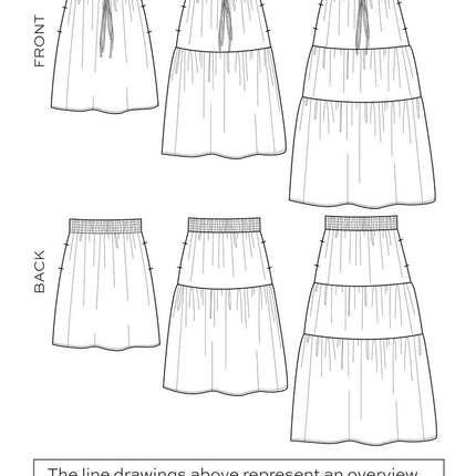 True Bias - Mave Skirt 0-18 - mave0-18