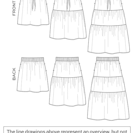 True Bias - Mave Skirt 14-30 - mave14-30