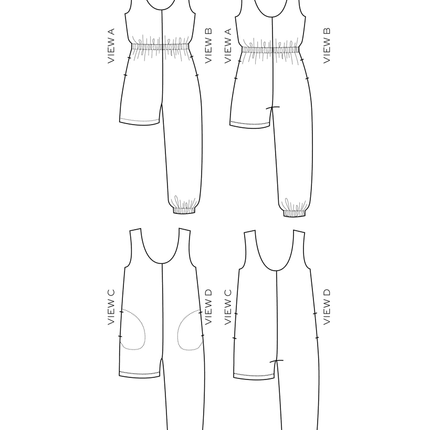 True Bias - Nova Jumpsuit 14-30 - Nova+