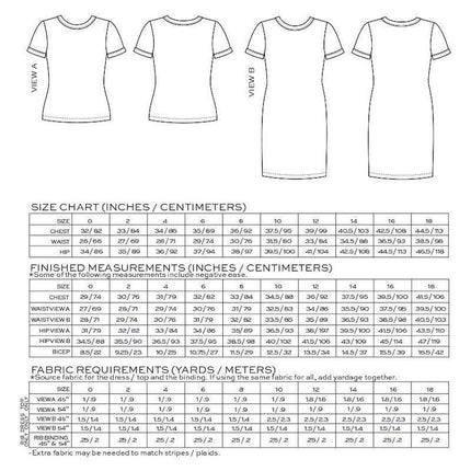True Bias - Rio T-shirt & Dress -