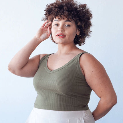 True Bias - Zoe Tank Vest Top & Dress (Size 14-32) -