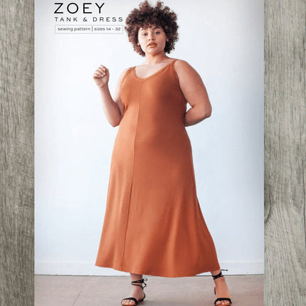 True Bias - Zoe Tank Vest Top & Dress (Size 14-32) -