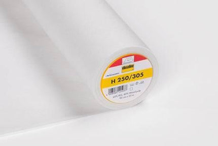 Vlieseline Fusible Interfacing - H250/305 - Firm - White - 2V305