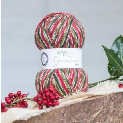 West Yorkshire Spinners | Signature 4ply | Holly Berry -