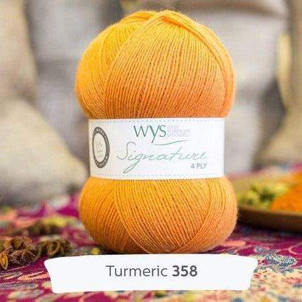 West Yorkshire Spinners | Signature 4ply | Turmeric -