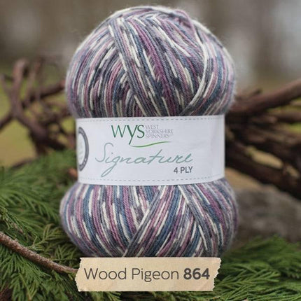 West Yorkshire Spinners | Signature 4ply | Wood Pigeon -