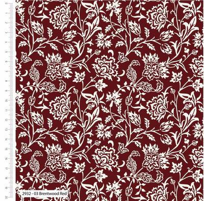 William Morris V&A - Winter Garden - Brentwood - Red -