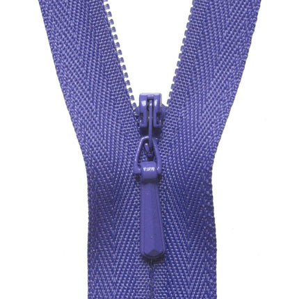 YKK Concealed / Invisible Zip - 20cm / 8'' - Dark Lupin 246 - Y720\246