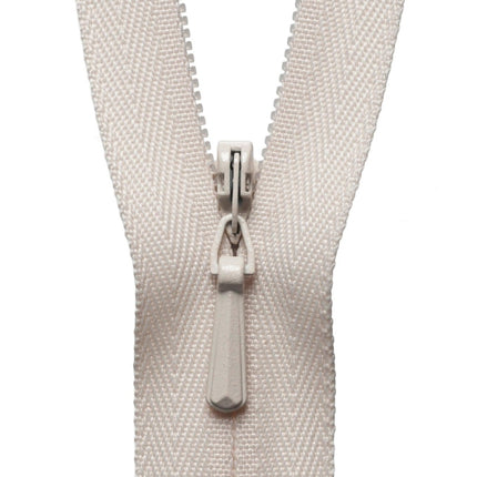 YKK Concealed / Invisible Zip - 20cm / 8'' - Mushroom 031 - Y720\031