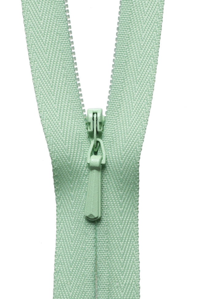 YKK Concealed / Invisible Zip - 20cm / 8'' - Pale Lime 531 - Y720\531