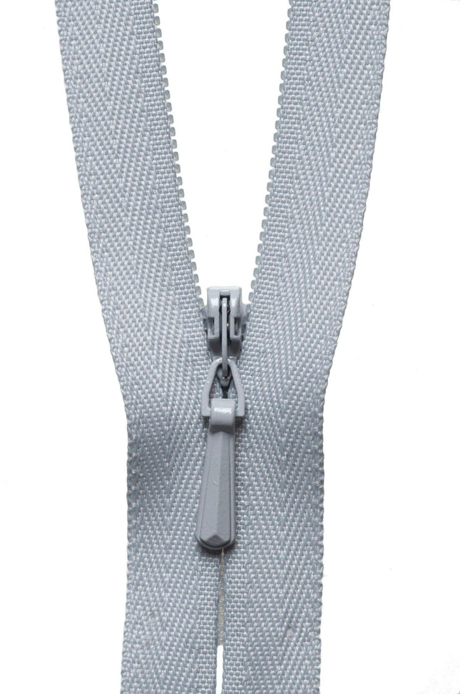 YKK Concealed / Invisible Zip - 20cm / 8'' - Silver 336 - Y720\336