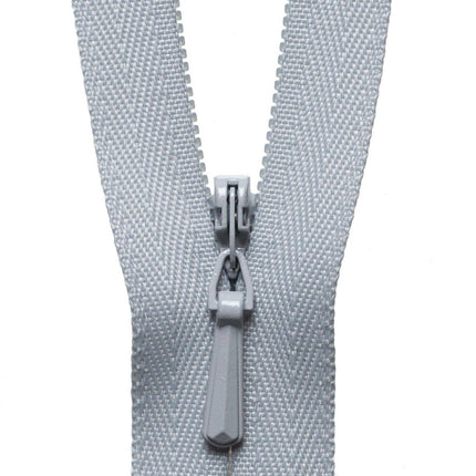 YKK Concealed / Invisible Zip - 41cm / 16'' - Silver 336 - Y741\336