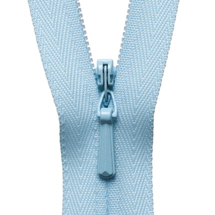 YKK Concealed / Invisible Zip - 56cm / 22'' - Baby Blue 542 - Y756\542