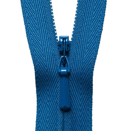 YKK Concealed / Invisible Zip - 56cm / 22'' - Saxe Blue 557 - Y756\557
