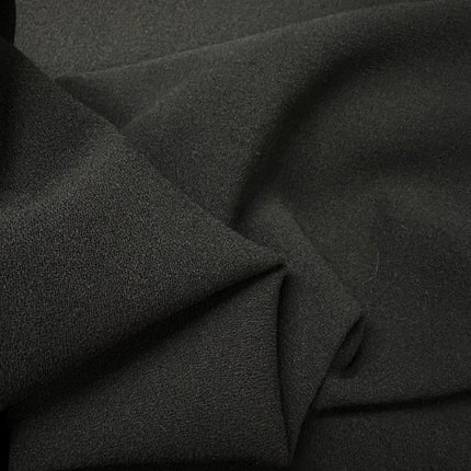 Rio Viscose Stretch Crepe - Black - Hollies Haberdashery UK