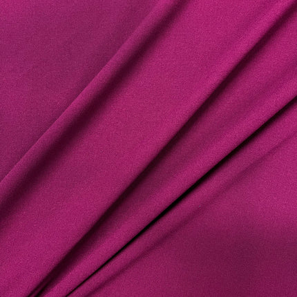 Rio Viscose Stretch Crepe - Plum - Hollies Haberdashery UK