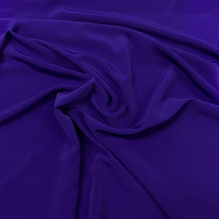 Luxury Crepe - Royal Blue - Hollies Haberdashery UK