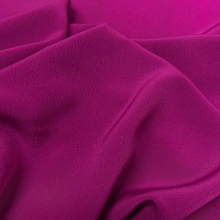 Luxury Crepe - Cerise - Hollies Haberdashery UK