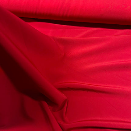 Luxury Crepe - Red - Hollies Haberdashery UK
