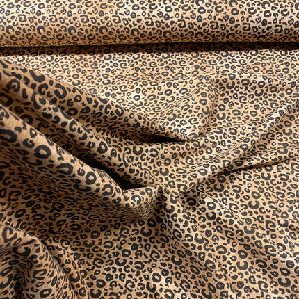 Leopard Jersey - Hollies Haberdashery UK
