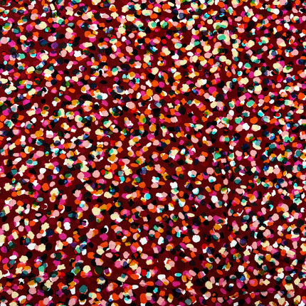 Rachel Parker for Dashwood - Party Spot Rayon - Ruby - Hollies Haberdashery UK