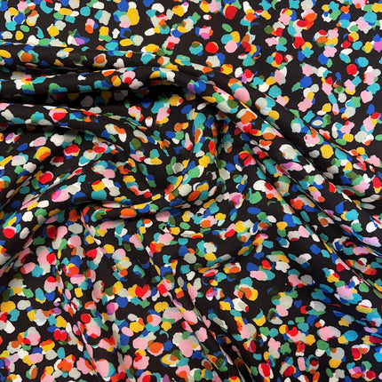 Rachel Parker for Dashwood - Party Spot Rayon - Black - Hollies Haberdashery UK