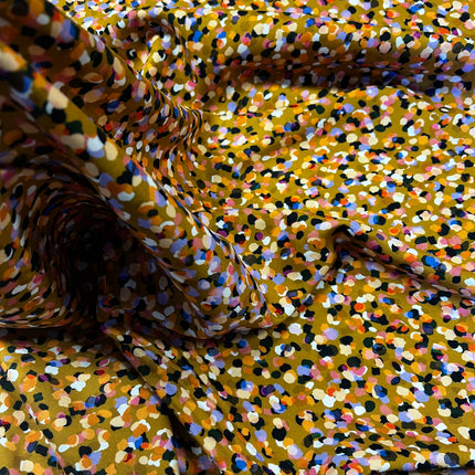 Rachel Parker for Dashwood - Party Spot Rayon - Gold - Hollies Haberdashery UK