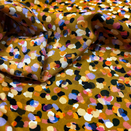 Rachel Parker for Dashwood - Party Spot Rayon - Gold - Hollies Haberdashery UK
