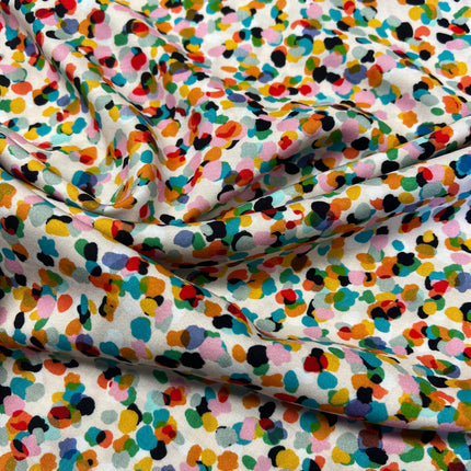 Rachel Parker for Dashwood - Party Spot Rayon - Ecru - Hollies Haberdashery UK