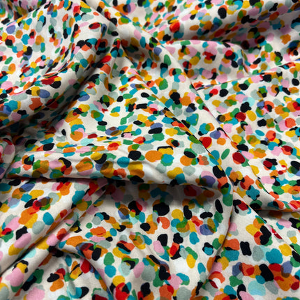 Rachel Parker for Dashwood - Party Spot Rayon - Ecru - Hollies Haberdashery UK