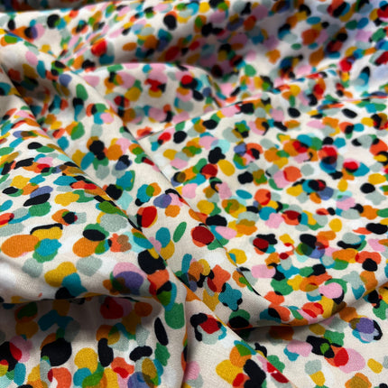 Rachel Parker for Dashwood - Party Spot Rayon - Ecru - Hollies Haberdashery UK