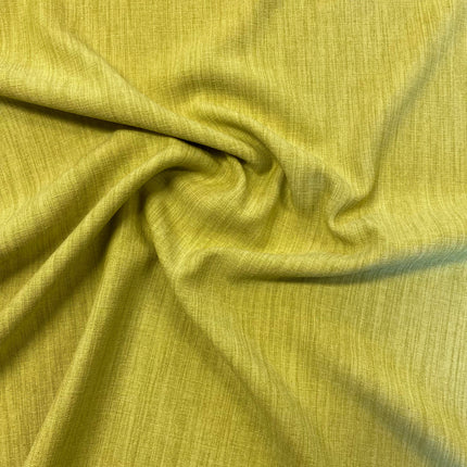 Textured Linen Look - Lime - Hollies Haberdashery UK