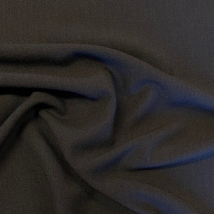 Textured Linen Look - Black - Hollies Haberdashery UK