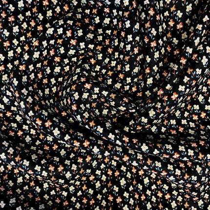 H253 | Ditsy Floral Viscose (2.45mtr end of bolt) - Hollies Haberdashery UK