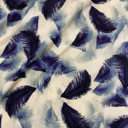 Feathers Viscose Jersey - Hollies Haberdashery UK