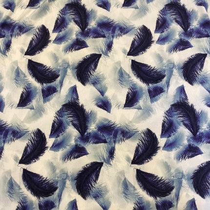 Feathers Viscose Jersey - Hollies Haberdashery UK