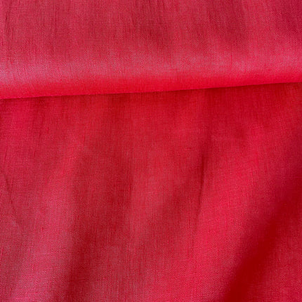 Coral Viscose Linen Blend - Hollies Haberdashery UK